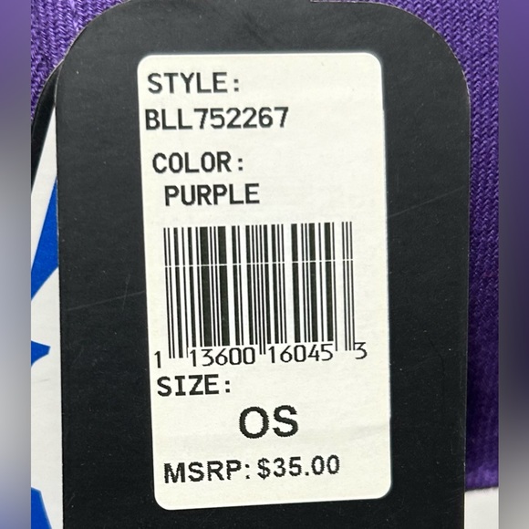 NEW Pro Standard Purple NBA Los Angeles Lakers Wordmark And Logo Snapback - OSFA - Picture 7 of 9